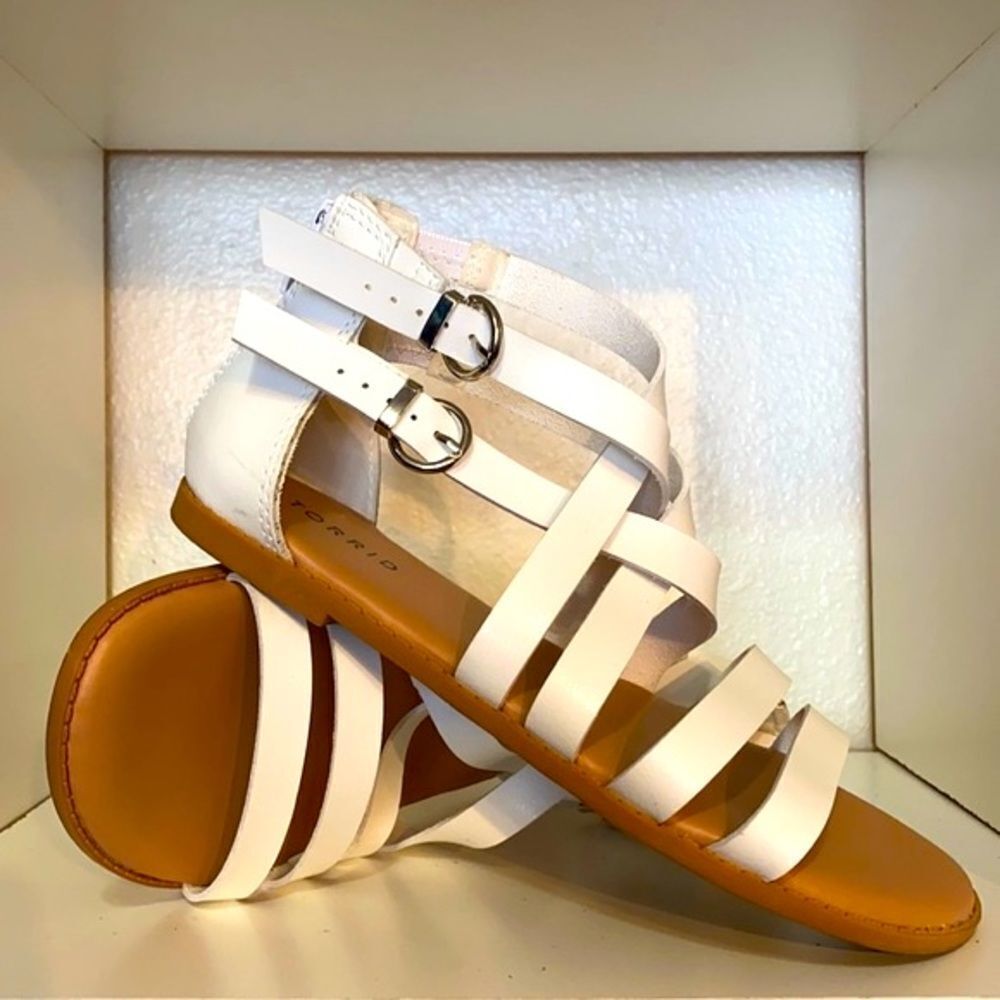 Torridwhite Flat Strappy Gladiator Sandals